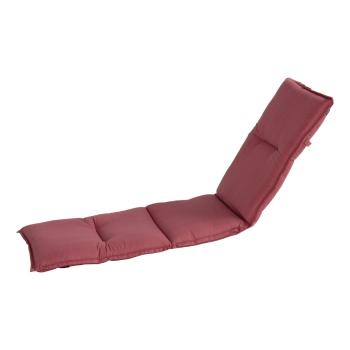 Czerwona poduszka na leżak ogrodowy Hartman Cuba, 195x63 cm