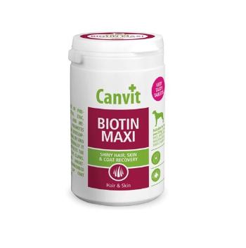 CANVIT Dog Biotin Maxi 230 g suplement na skórę i sierść psów ras dużych