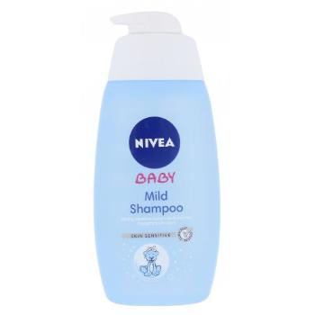 Nivea Baby 500 ml szampon do włosów dla dzieci uszkodzony flakon
