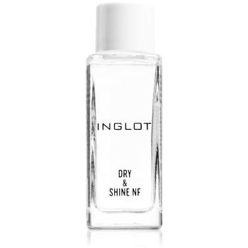 Inglot Dry & Shine NF top coat do paznokci przyspieszający schnięcie lakieru uzupełnienie 9 ml