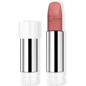 DIOR Rouge Dior The Refill trwała szminka napełnienie odcień 100 Nude Look Matte 3,5 g