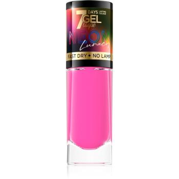 Eveline Cosmetics 7 Days Gel Laque Neon Lunacy neonowy lakier do paznokci odcień 83 8 ml