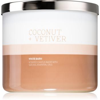 Bath & Body Works Coconut + Vetiver świeczka zapachowa 411 g