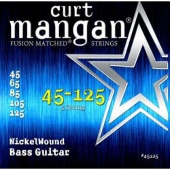 Curt Mangan 45-125 Nickel Wound Bass 5-string 45125 Struny Do Gitary Basowej