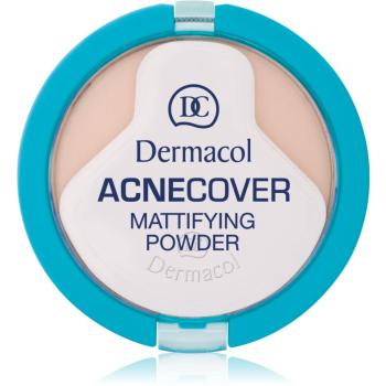 Dermacol Acne Cover puder w kompakcie do skóry z problemami odcień Porcelain 11 g