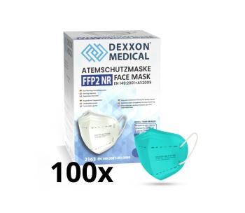 DEXXON MEDICAL Respirator FFP2 NR azurowy 100 szt.