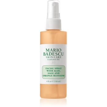 Mario Badescu Facial Spray with Aloe, Sage and Orange Blossom energetyzująco-nawilżająca mgiełka do twarzy 118 ml