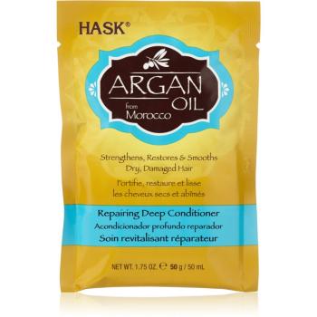HASK Argan Oil odżywka głęboko regenerująca do włosów suchych i zniszczonych 50 ml
