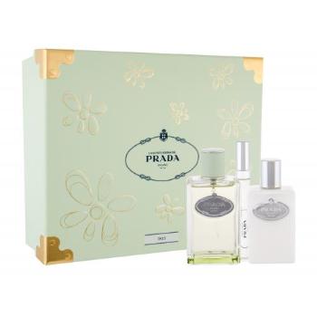 Prada Infusion D´ Iris zestaw Edp 100 ml + Mleczko do ciała 100 ml + Edp 10 ml dla kobiet