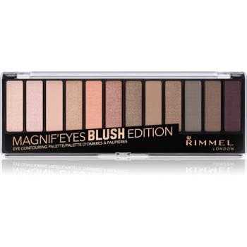 Rimmel Magnif’ Eyes paleta cieni do powiek odcień 002 Blush Edition 14.16 g