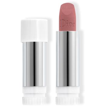 DIOR Rouge Dior The Refill trwała szminka napełnienie odcień 100 Nude Look Velvet 3,5 g