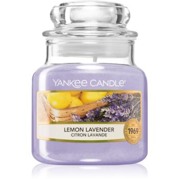 Yankee Candle Lemon Lavender świeczka zapachowa Classic mała 104 g