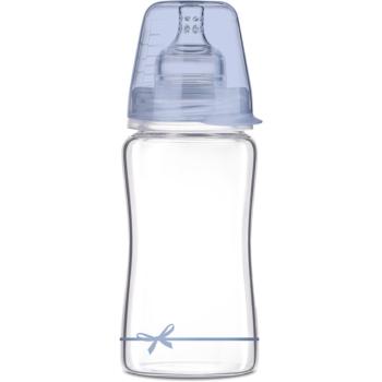 LOVI Baby Shower Boy butelka dla noworodka i niemowlęcia Glass 250 ml