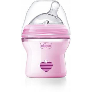Chicco Natural Feeling Pink butelka dla noworodka i niemowlęcia 0m+ 150 ml