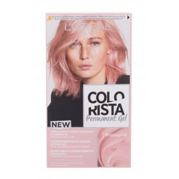 L'Oréal Paris Colorista Permanent Gel 60 ml farba do włosów dla kobiet Uszkodzone pudełko Rose Gold