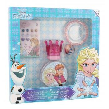 Disney Frozen zestaw Edt 30 ml + Naklejki + Bransoletka dla dzieci