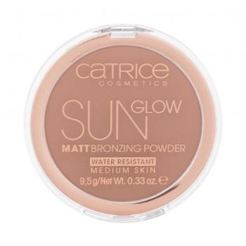 Catrice Sun Glow Matt 9,5 g bronzer dla kobiet 030 Medium Bronze