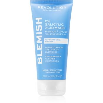 Revolution Skincare Blemish 2% Salicylic Acid maseczka oczyszczająca z 2% kwasem salicylowym 65 ml
