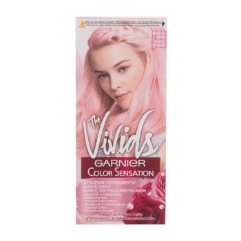 Garnier Color Sensation The Vivids 40 ml farba do włosów dla kobiet Uszkodzone pudełko Pastel Pink