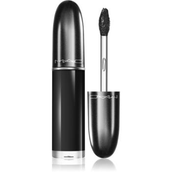 MAC Cosmetics Retro Matte Liquid Lipcolour matowa szminka odcień Caviar 5 ml