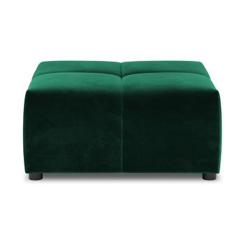 Zielona aksamitna sofa moduł Rome Velvet - Cosmopolitan Design