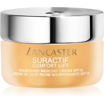 Lancaster Suractif Comfort Lift Nourishing Rich Day Cream odżywczy krem liftingujący SPF 15 dla kobiet 50 ml