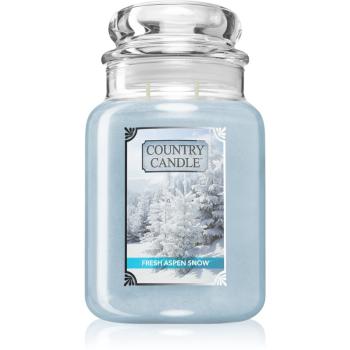 Country Candle Fresh Aspen Snow świeczka zapachowa 680 g