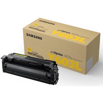 HP originální toner SU557A, CLT-Y603L, yellow, 10000str., Y603L, high capacity, Samsung O