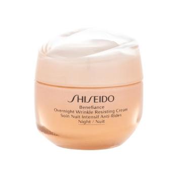 Shiseido Benefiance Overnight Wrinkle Resisting Cream 50 ml krem na noc dla kobiet Uszkodzone pudełko
