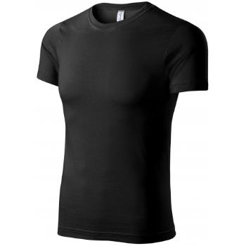 Lekka koszulka z krótkim rękawem, czarny, XL