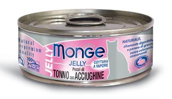 MONGE Jelly karma dla kota Tuńczyk z anchois 80 g