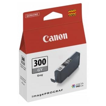 Canon originální ink PFI300GY, grey, 14,4ml, 4200C001, Canon imagePROGRAF PRO-300
