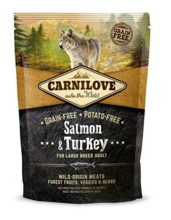 CARNILOVE Salmon&amp;Turkey Adult large breed łosoś indyk 4 kg