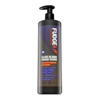 Fudge Professional Clean Blonde Damage Rewind Violet-Toning Shampoo 1000 ml