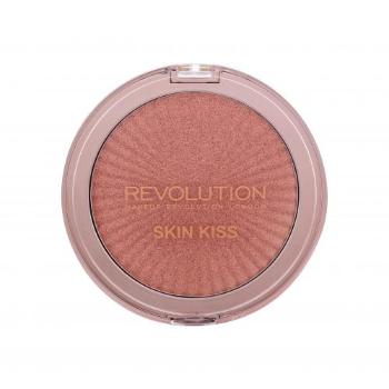 Makeup Revolution London Skin Kiss 14 g rozświetlacz dla kobiet Peach Kiss