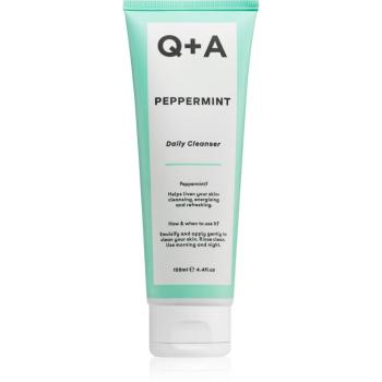 Q+A Peppermint nawilżający żel oczyszczający z miętą 125 ml