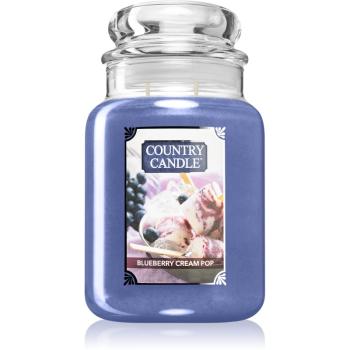 Country Candle Blueberry Cream Pop świeczka zapachowa 680 g