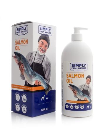 SIMPLY FROM NATURE Salmon oil Olej z łososia 1000 ml