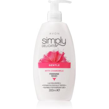 Avon Simply Delicate Gentle żel do higieny intymnej z rumiankiem 300 ml