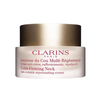 Clarins Extra-Firming Neck Anti-Wrinkle Rejuvenating Cream 50 ml krem do dekoltu dla kobiet Uszkodzone pudełko