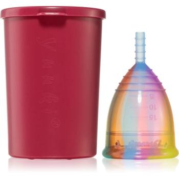 Yuuki Rainbow Jolly Classic 1 + cup kielich menstruacyjny rozmiar large (⌀ 46 mm, 24 ml) 1 szt.