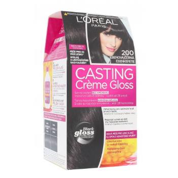 L'Oréal Paris Casting Creme Gloss 48 ml farba do włosów dla kobiet 200 Ebony Black