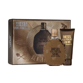 Diesel Fuel For Life Homme zestaw Edt 50 ml + Żel pod prysznic 100 ml dla mężczyzn