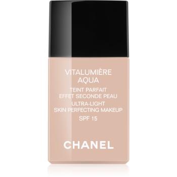 Chanel Vitalumière Aqua ultra lekki make-up nadający skórze promienny wygląd odcień 70 Beige 30 ml
