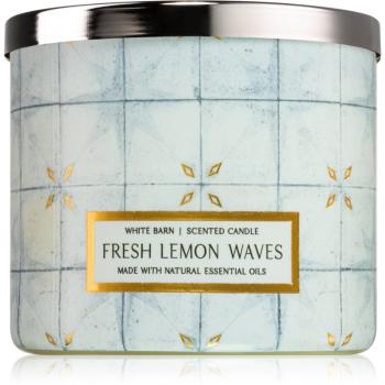 Bath & Body Works Fresh Lemon Waves świeczka zapachowa 411 g