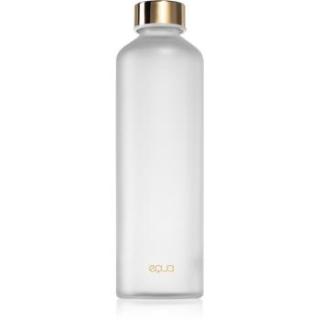 Equa Mismatch szklana butelka na wodę kolor Velvet White 750 ml