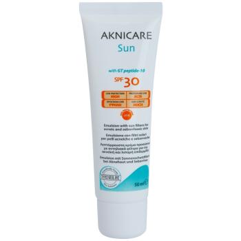 Synchroline Aknicare Sun kremu do opalania na trądzik i łojotokowe zapalenie skóry SPF 30 50 ml