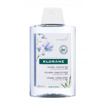 Klorane Organic Flax Volume 200 ml szampon do włosów dla kobiet