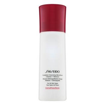Shiseido Complete Cleansing Microfoam pianka oczyszczająca 2w1 o działaniu nawilżającym 180 ml