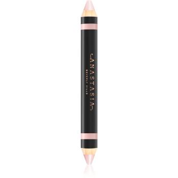 Anastasia Beverly Hills Highlighting Duo Pencil kredka rozświetlająca pod brwi odcień Matte Camille/Sand Shimmer 4,8 g